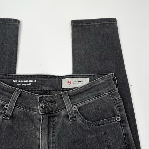 AG Adriano Goldschmied The Legging ankle jeans gray - 25R - Picture 5 of 10